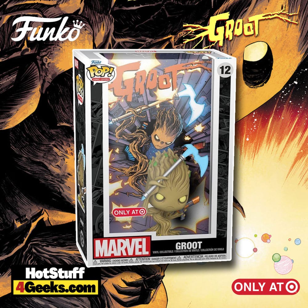 Funko POP! Comic Covers-Marvel-Groot # 12 (Target Exclusive) – JB's Sports  Cards