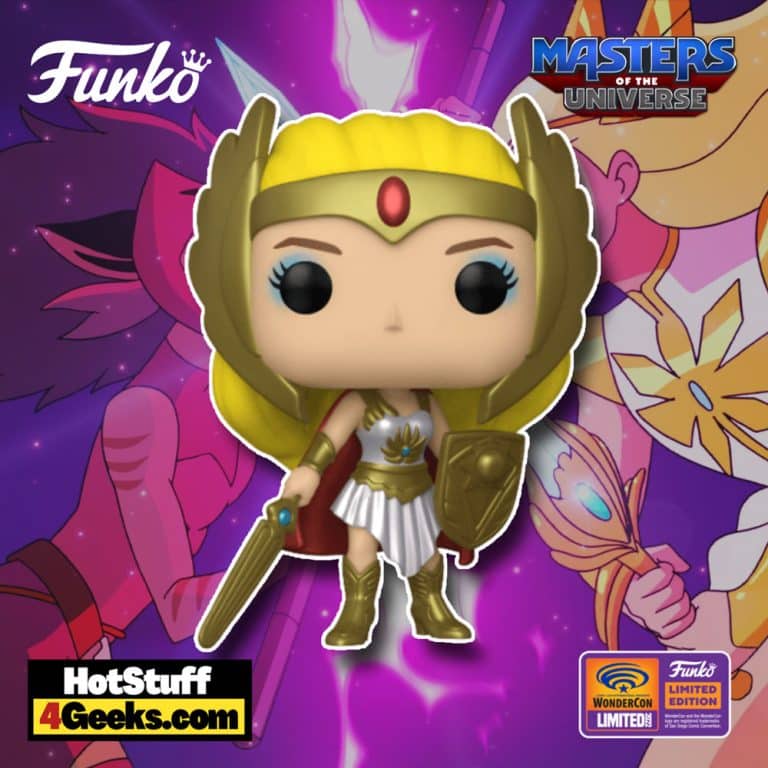 Funko Pop! & Bag - Masters of the Universe: She-Ra Funko Pop! Vinyl Figure - Wondercon 2022 and Funko Shop Exclusive