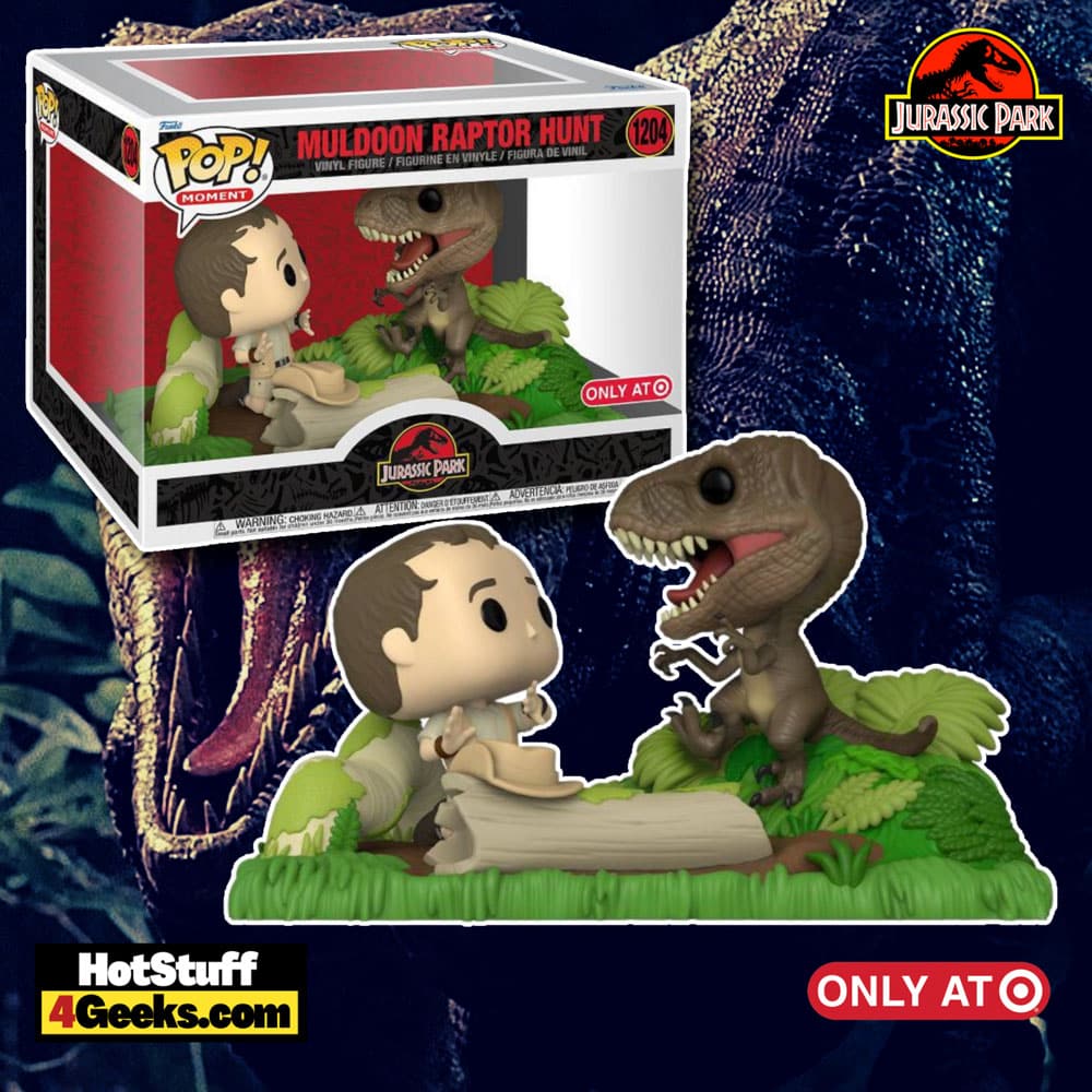 Funko Pop! Movie Moment: Jurassic Park - Muldoon Raptor Hunt Funko Pop! Vinyl Figure - Target Exclusive