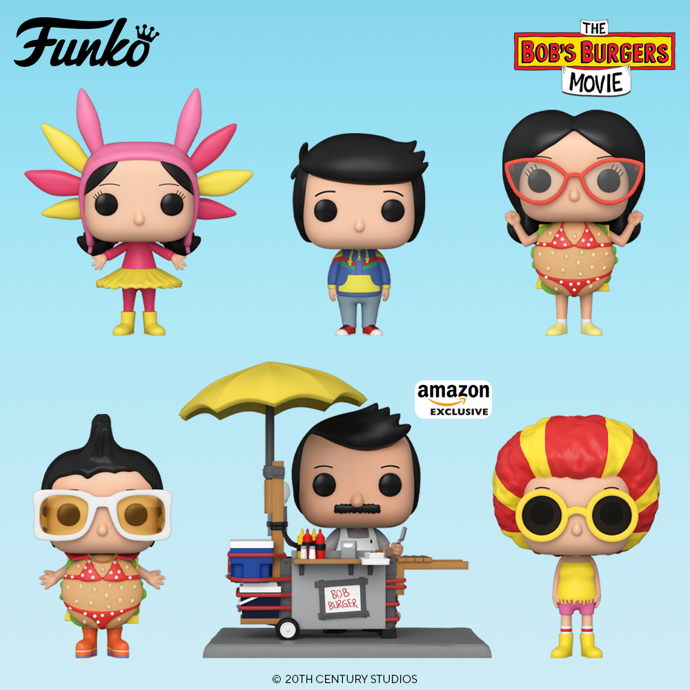 Funko Pop! Movies: The Bob's Burgers Movies Funko Pop! Vinyl Figures (2022)