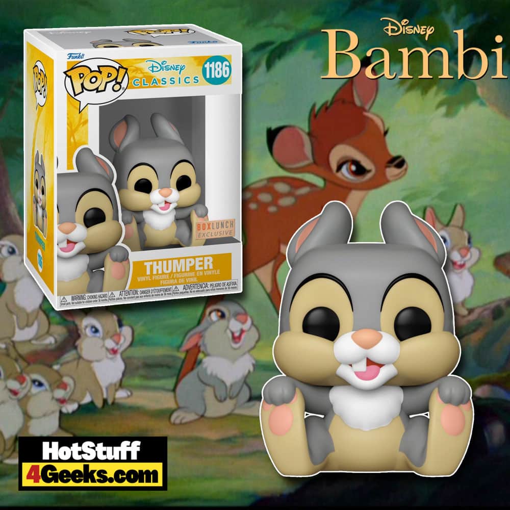 Funko Pop! Disney Classics - Thumper Holding Feet Funko Pop! Vinyl Figure - BoxLunch Exclusive