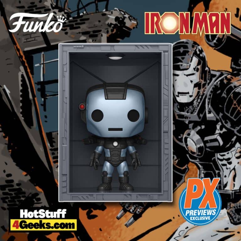 Funko Pop! Deluxe Marvel: Iron Man Hall of Armor - Model 11 War Machine Funko Pop! Vinyl Figure – PX Previews Exclusive