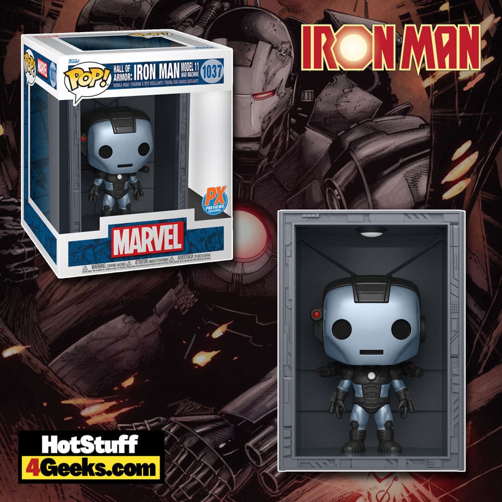 2022 NEW Hall of Armor - MK 11 War Machine Funko Pop! PX Exclusive