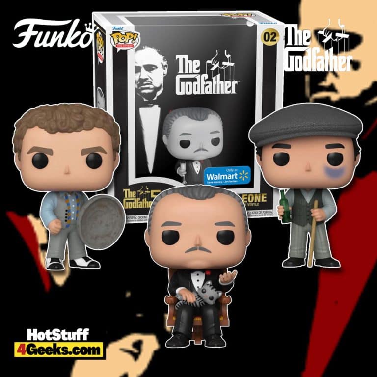 Funko Pop! Movies: The Godfather 50 Years - Sonny Corleone, Michael Corleone, and Vito Corleone Funko Pop! Vinyl Figures