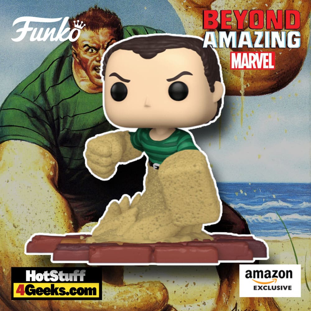 Funko Pop! Deluxe Marvel: Sinister Six – Sandman Funko Pop! Vinyl Figure – Amazon Exclusive (Marvel Sinister Six series – Figure 3 of 6)