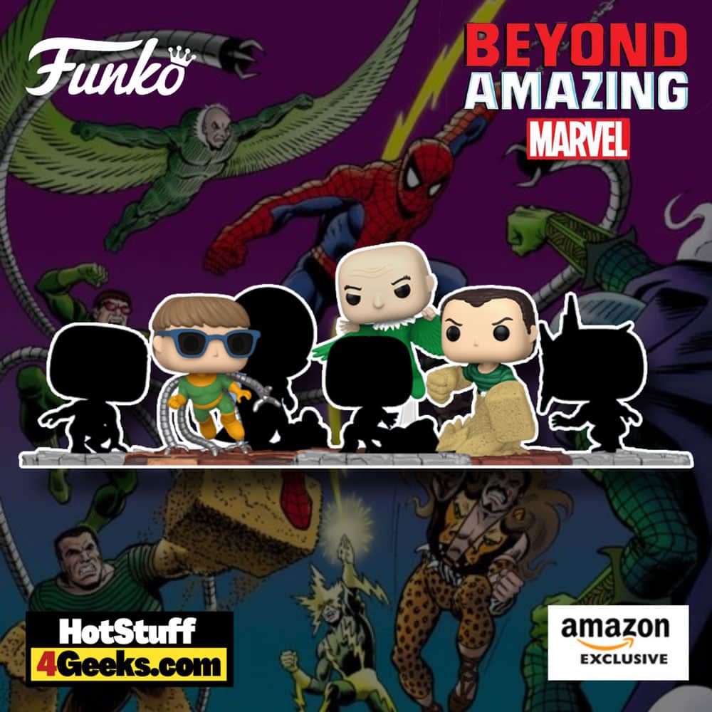 Funko Pop! Deluxe Marvel: Sinister Six – Sandman Funko Pop! Vinyl Figure – Amazon Exclusive (Marvel Sinister Six series – Figure 3 of 6)