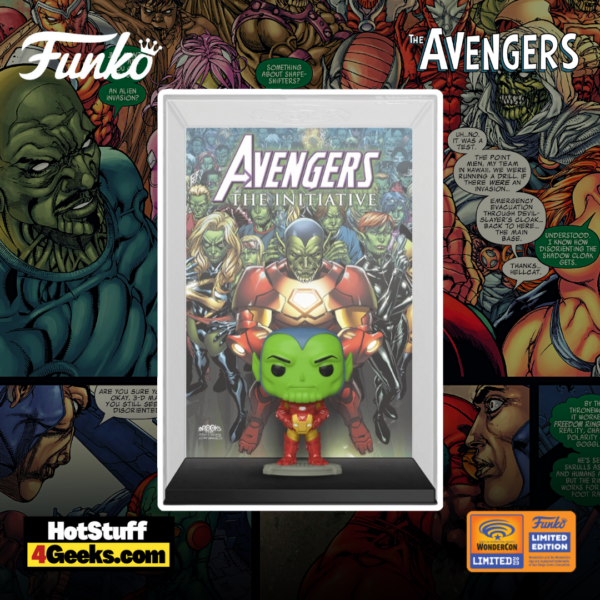 WonderCon 2023: Skrull As Iron Man Funko Pop! Comic Cover