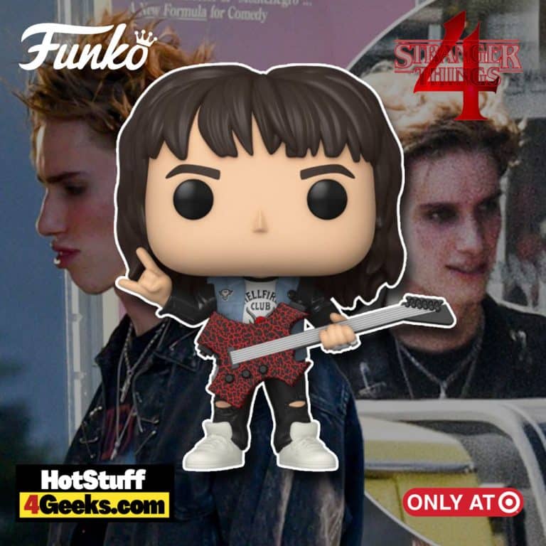 Funko Pop! Television: Stranger Things Season 4: Eddie Funko Pop! Vinyl Figure- Target Exclusive