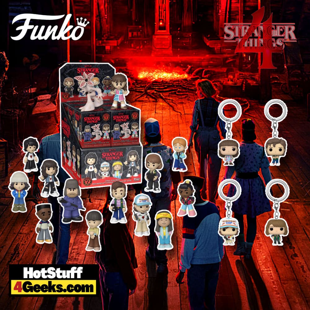 New Stranger Things Pops S4 Funko Pops Wave 1 And Wave 2