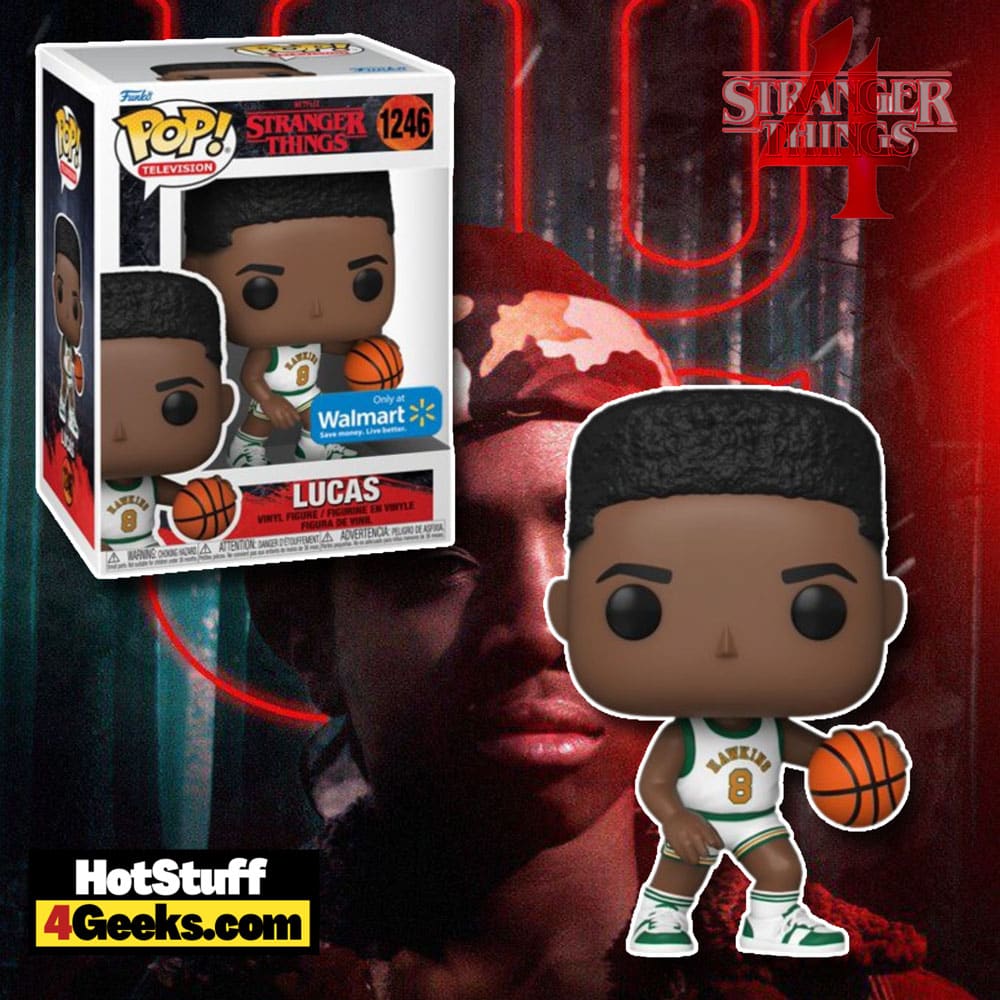 Funko Pop! Television: Stranger Things Season 4 - Lucas (Basketball) Funko Pop! Vinyl Figure - Walmart Exclusive