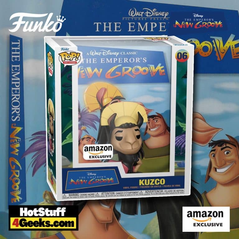Funko Pop! VHS Covers: Disney – The Emperor's New Groove: Kuzco Funko Pop! VHS Cover Vinyl Figure – Amazon Exclusive