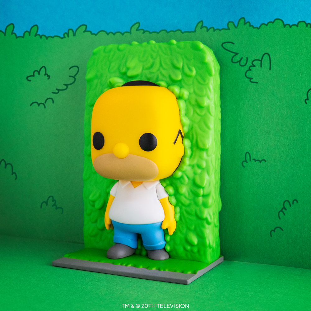 Funko Pop! Television: The Simpsons - Homer in Hedges Funko Pop! Vinyl Figure - Entertainment Earth Exclusive