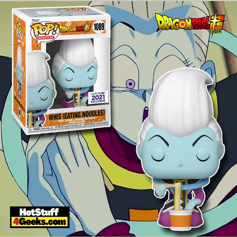 Funko Pop! Animation: Dragon Ball Z Super - Whis (Eating Noodles) Funko Pop! Vinyl Figure - Funimation Exclusive