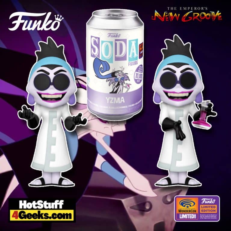 Funko Soda: Disney Emperor's New Groove - Yzma with Chase Funko Soda Vinyl Figure - Wondercon 2022 and Funko Shop Exclusive