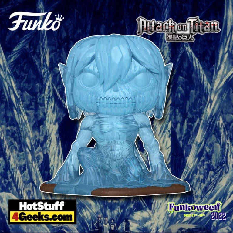 Funko Pop! Animation: Attack on Titan - Eren Yeager Hardening Funko Pop! Vinyl Figure - Hot Topic Exclusive (Funkoween 2022)