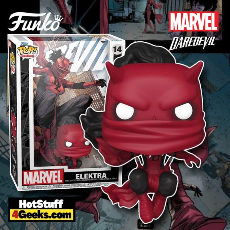 2022 NEW Marvel: Daredevil - Elektra Funko Pop! Comic Cover