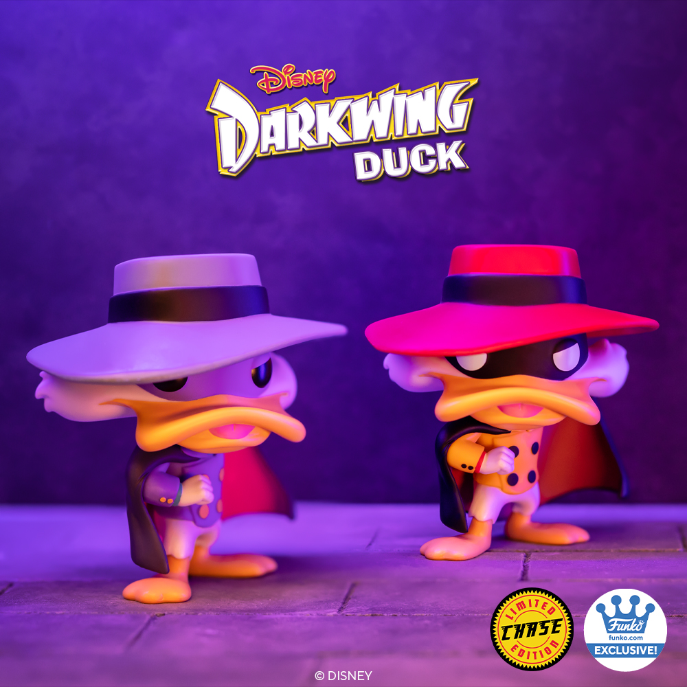 Darkwing Duck with Chase Funko Pop! Vinyl Figure - Funko Shop Exclusiv