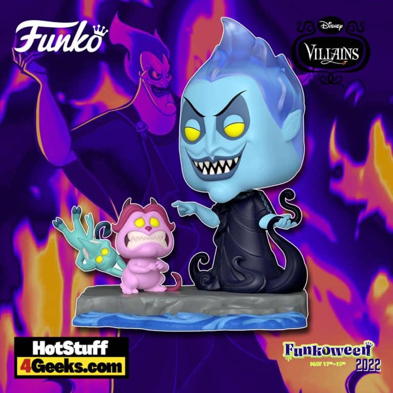 Funko Pop! Deluxe: Disney Villains - Hades with Pain & Panic Funko Pop! Deluxe Vinyl Figure (Funkoween 2022 release)