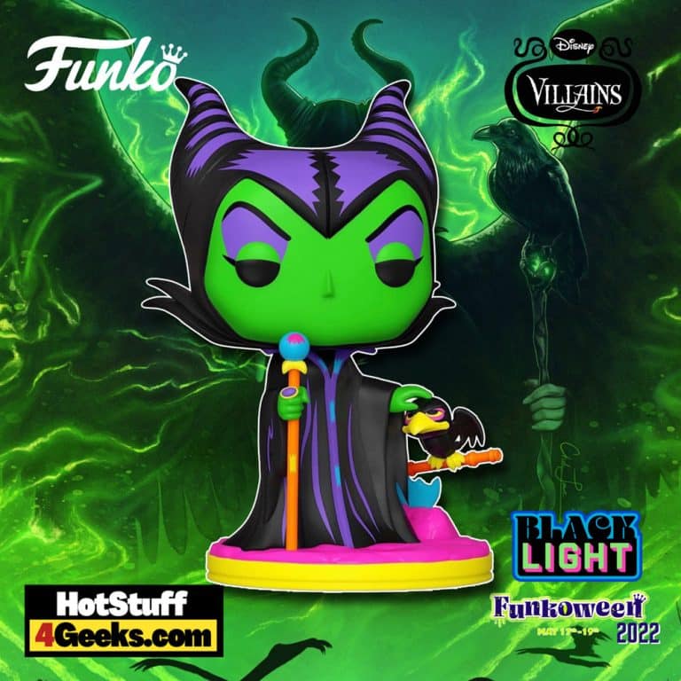 Funkoween 2022: Maleficent Black Light Funko Pop!