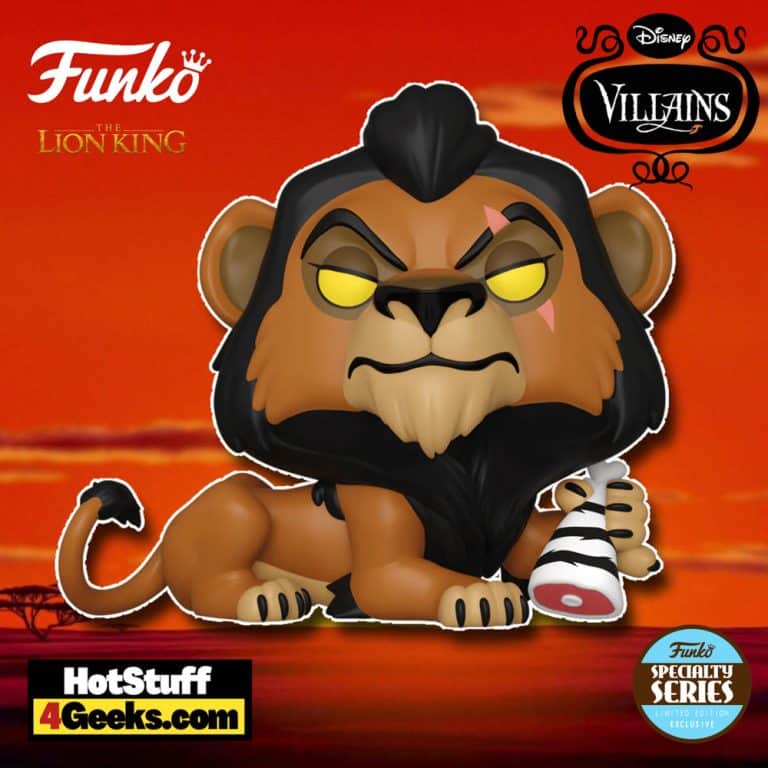 Funko Pop! Disney Villains: The Lion King - Scar with Meat Funko Pop! Vinyl Figure - Specialty Series Exclusive