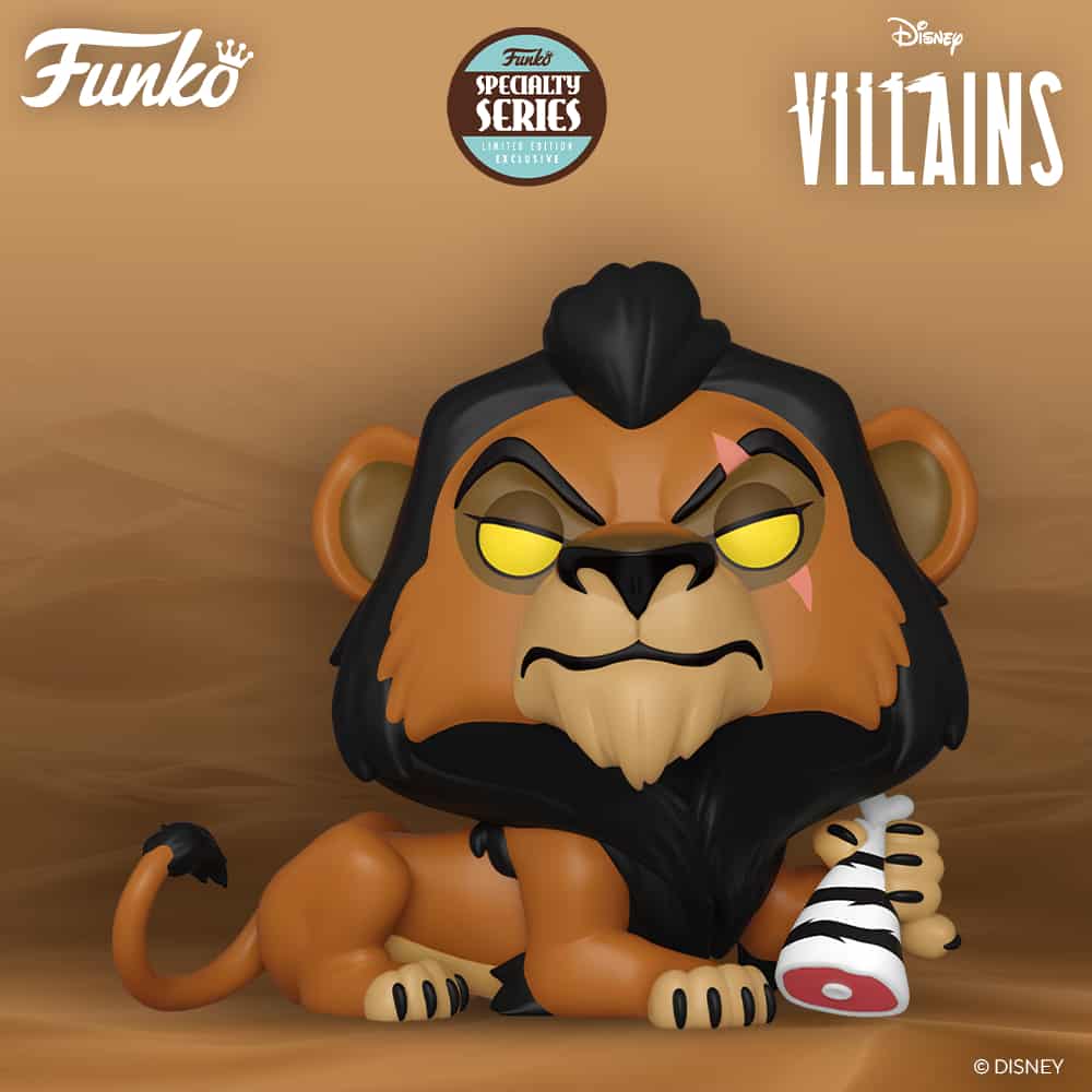 Funko Pop! Disney Villains: The Lion King - Scar with Meat Funko Pop! Vinyl Figure - Specialty Series Exclusive