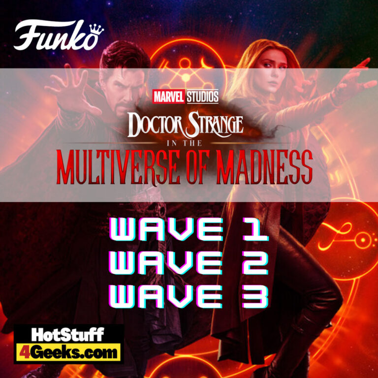 Funko Pop! MCU: Doctor Strange in the Multiverse of Madness Funko Pop! Vinyl Figures - Wave 1, Wave 2 and Wave2 (2022)