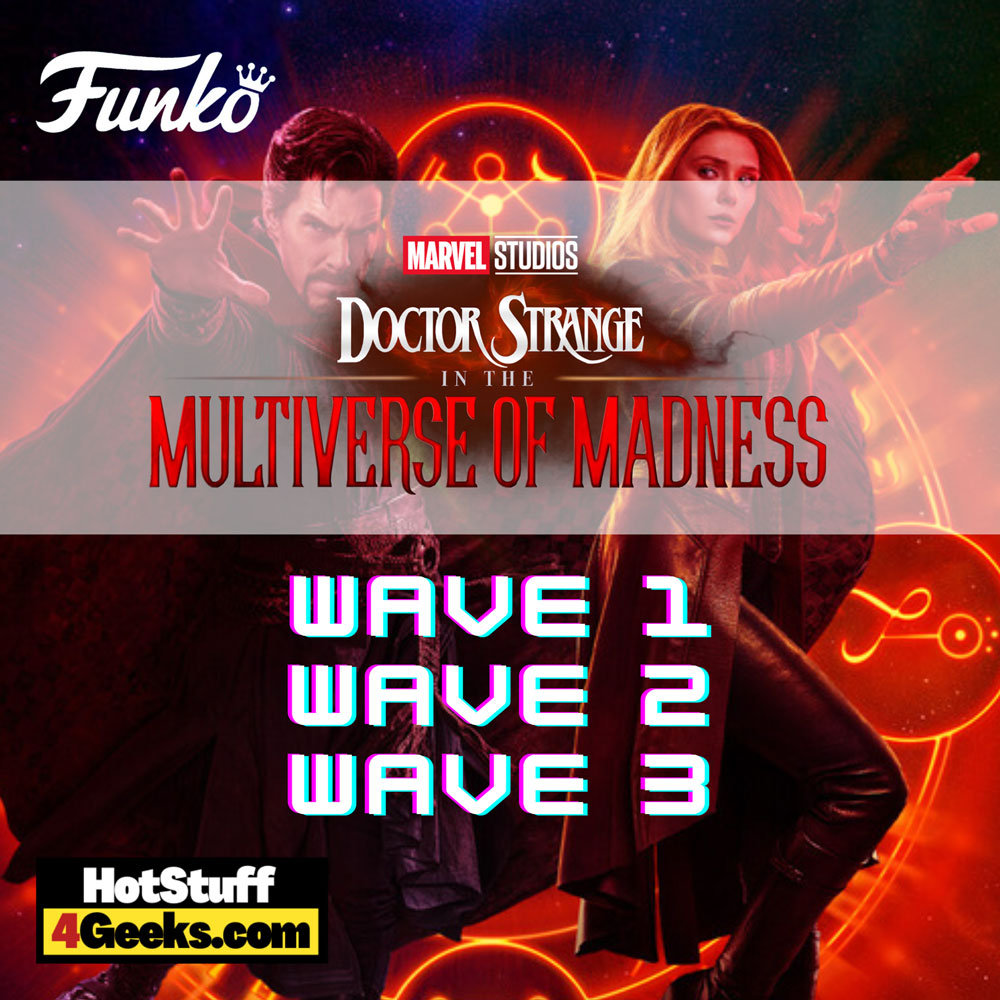 2022 NEW Dr. Strange in the MOM Funko Pops! Waves 1, 2 and 3