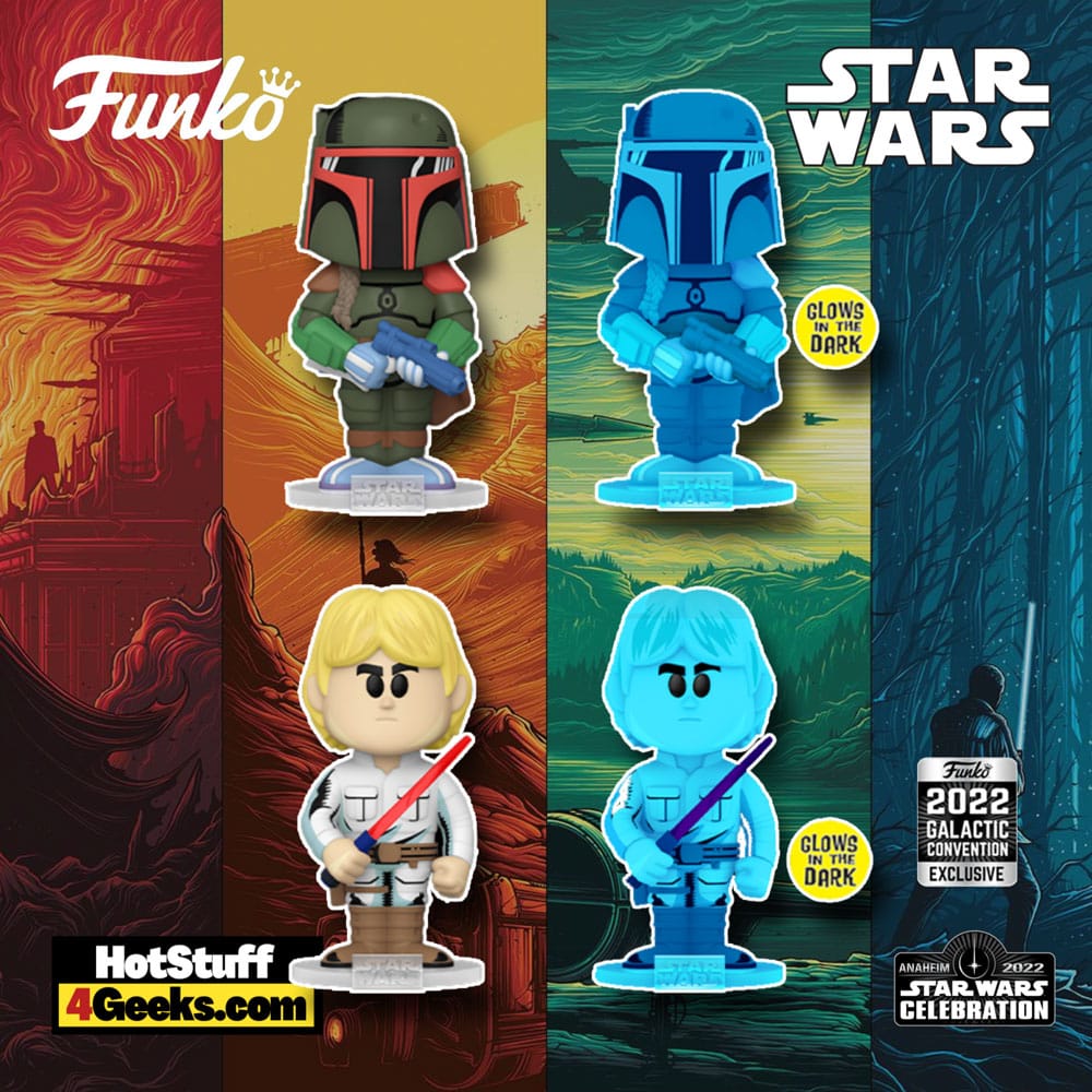 Star Wars Celebration 2022: Luke & Boba Fett Funko Sodas