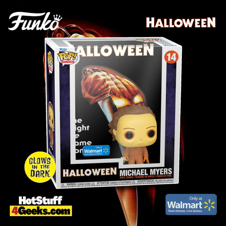 Funko Pop! VHS Covers: Halloween - Michael Myers Glow-In-The-Dark (GITD) Funko Pop! VHS Cover Vinyl Figure - Walmart Exclusive