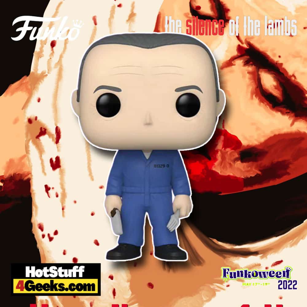 Funko Pop! Movies: The Silence of the Lambs - Hannibal Lecter Funko Pop! Vinyl Figure (Funkoween 2022)