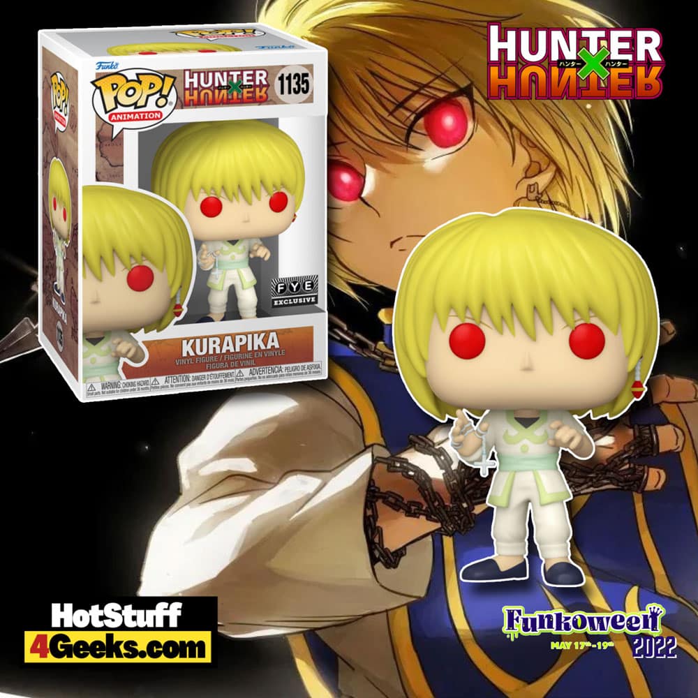 2022 NEW Hunter x Hunter - Kurapika With Chains Funko Pop!