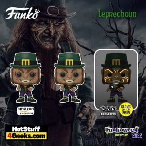 Funko Pop! Movies: Leprechaun - Leprechaun, Leprechaun Bloddy, and Leprechaun With Flashlight GITD Funko Pop! Vinyl Figures (Funkoween 2022)