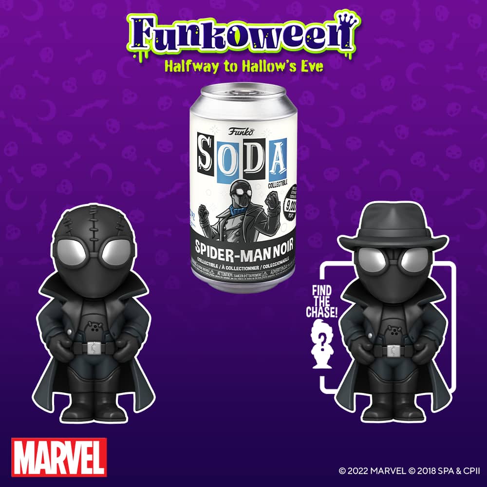 Marvel - Spiderman Black  Funko Soda