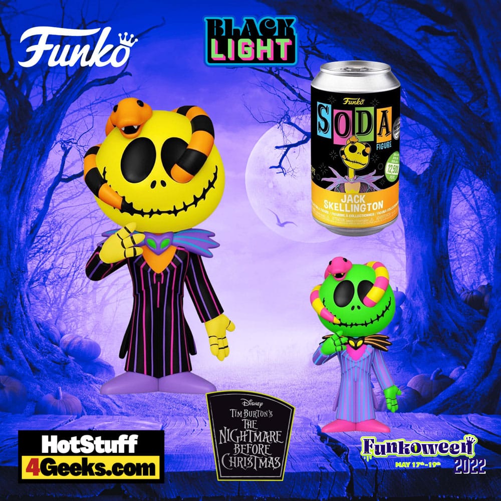 jack skellington soda funko