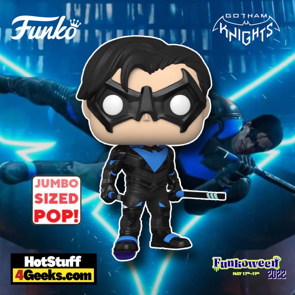 Gotham Knights - Nightwing Jumbo 10-inch Funko Pop! Vinyl Figure - Walmart Exclusive