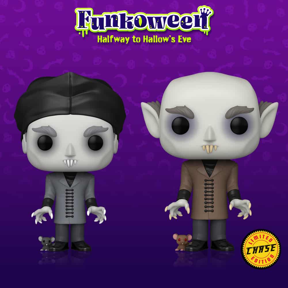 Funko Pop! Movies: Nosferatu 100th Anniversary - Nosferatu With Chase Funko Pop! Vinyl Figure (Funkoween 2022)