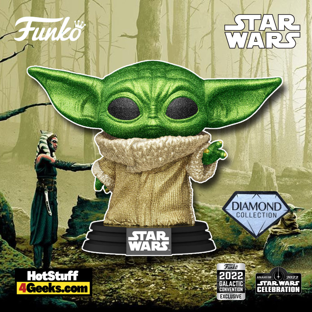 Star Wars Celebration 2022: Grogu Diamond Glitter Funko Pop!