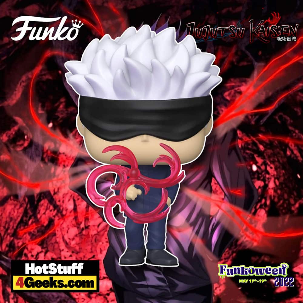 Funko Pop! Animation: Jujutsu Kaisen - Satoru Gojo (Cursed Technique Reversal: Red) Funko Pop! Vinyl Figure - BoxLunch Exclusive (Funkoween 2022)