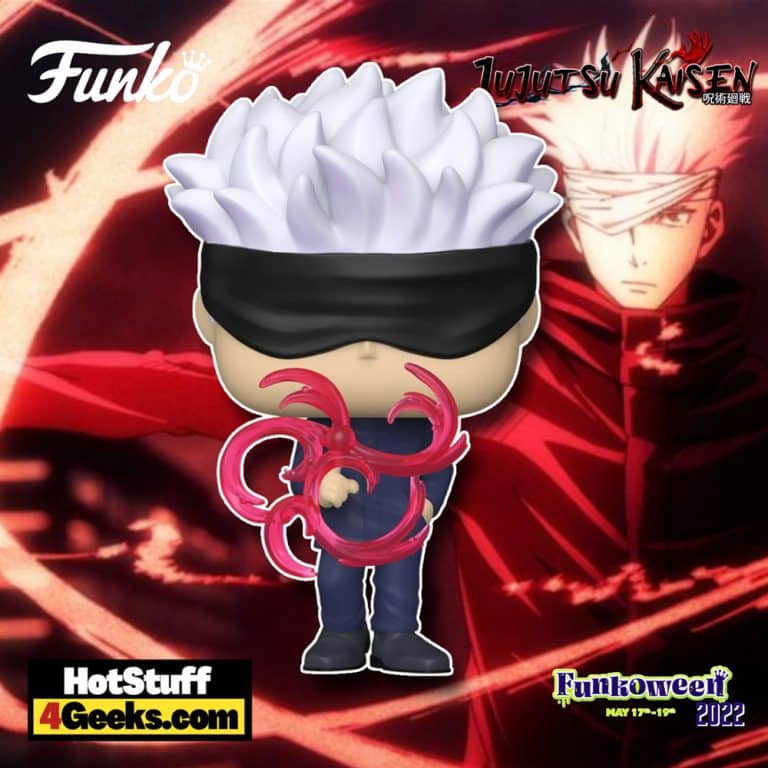 Funko Pop! Animation: Jujutsu Kaisen - Satoru Gojo (Cursed Technique Reversal: Red) Funko Pop! Vinyl Figure - BoxLunch Exclusive (Funkoween 2022)