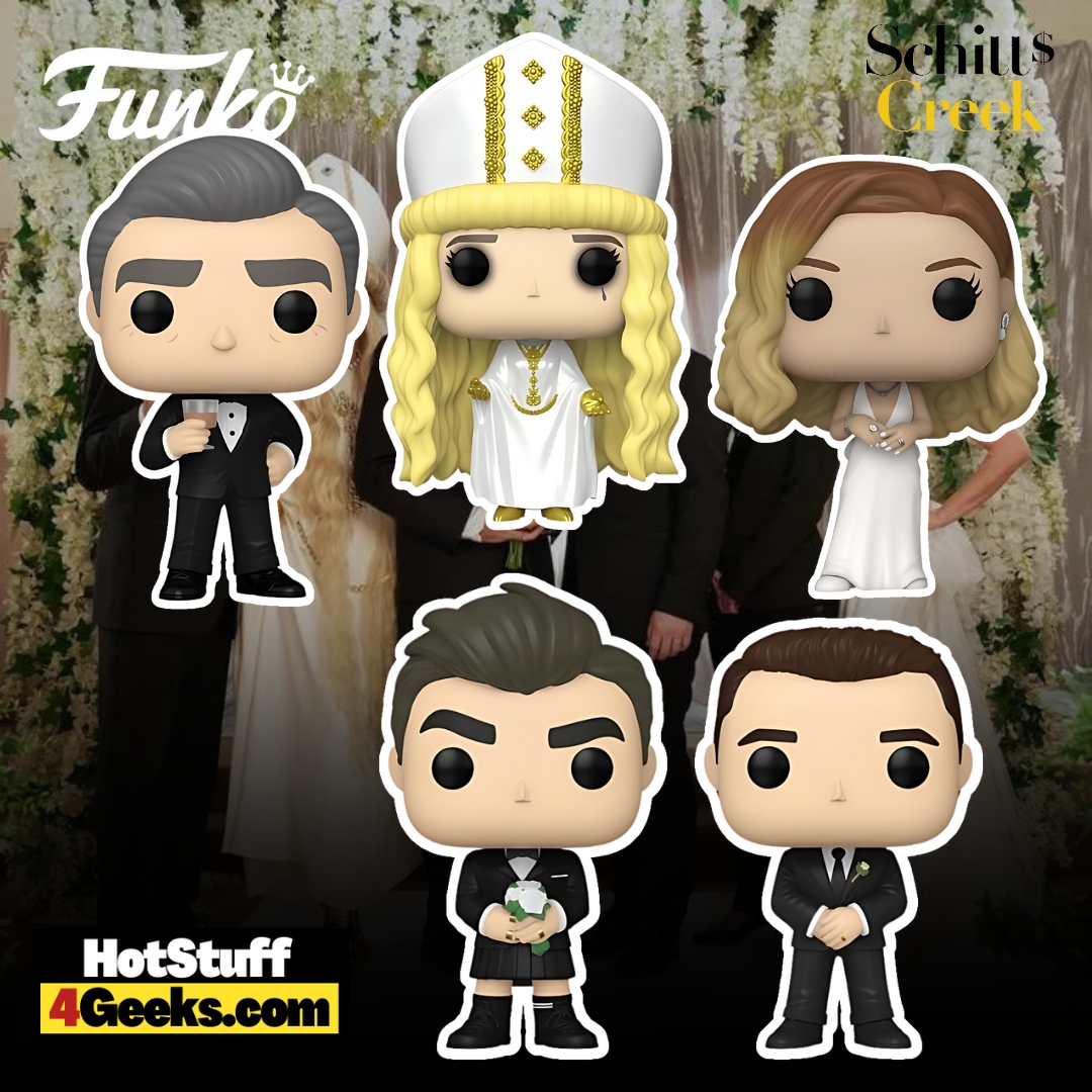 2023 NEW Schitt’s Creek Season Finale (Wedding) Funko Pops!