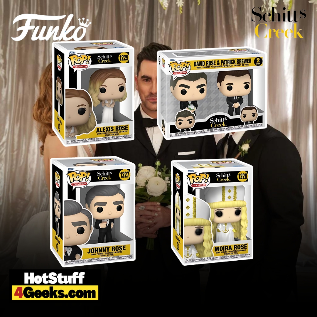 Funko Pop! Television: Schitt’s Creek Season Finale (Wedding) Funko Pop! Vinyl Figures (2023 release)