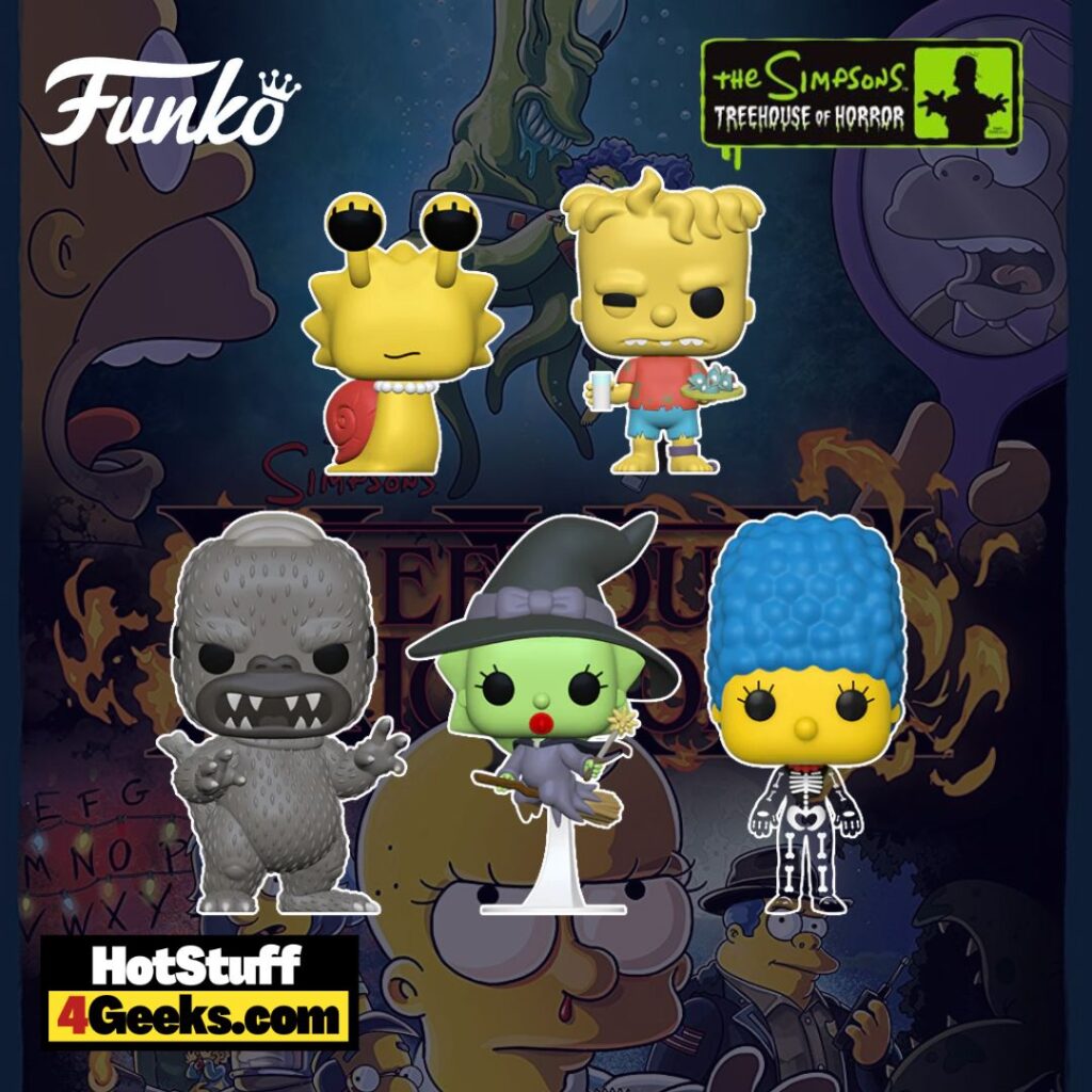 2023 NEW Simpsons The Treehouse of Horror Funko Pops!