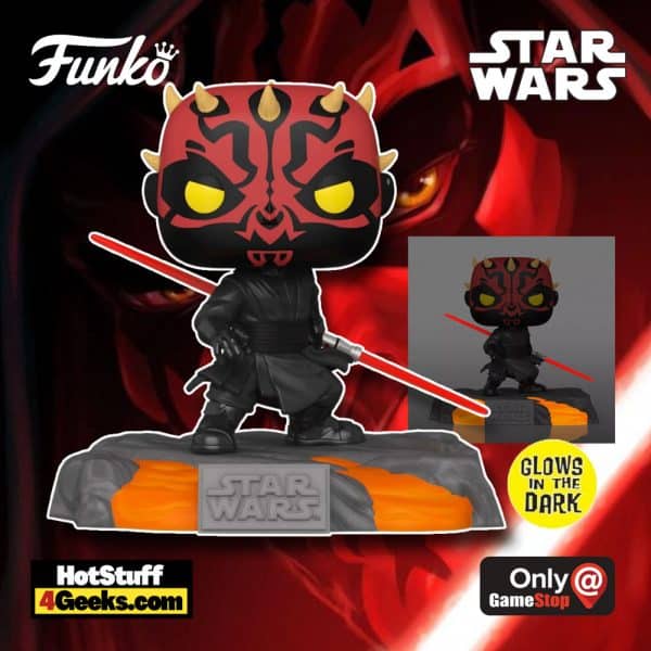 2022 NEW Star Wars: Sith Darth Maul GITD Funko Pop Exclusive