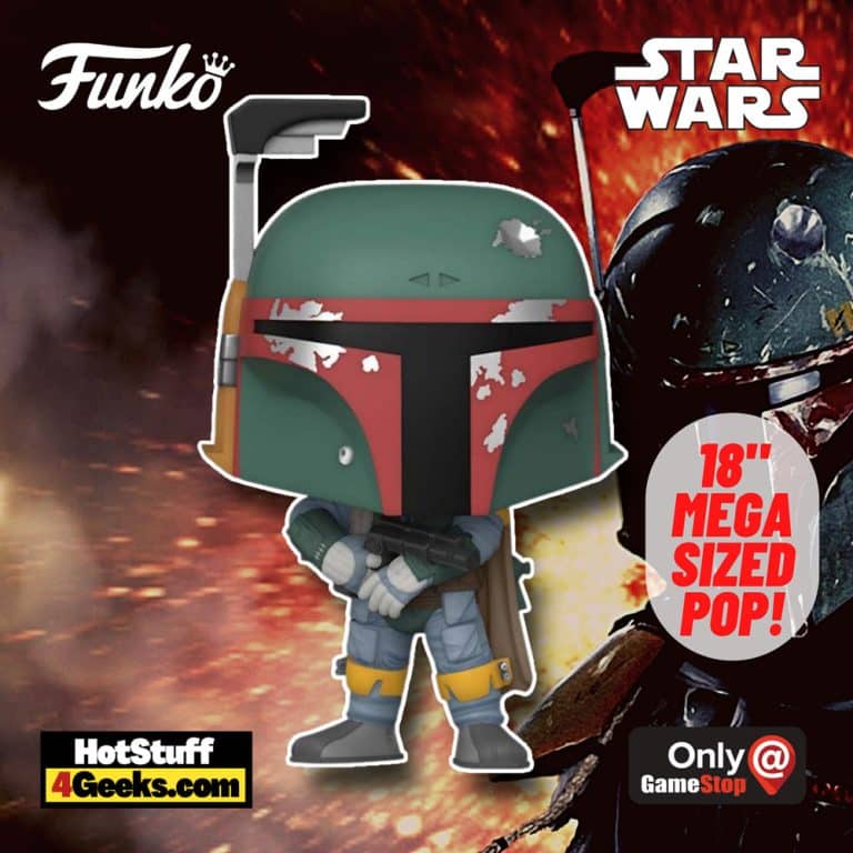 Funko Pop! Star Wars: Boba Fett Mega-Sized Funko Pop! Vinyl figure -  GameStop Exclusive