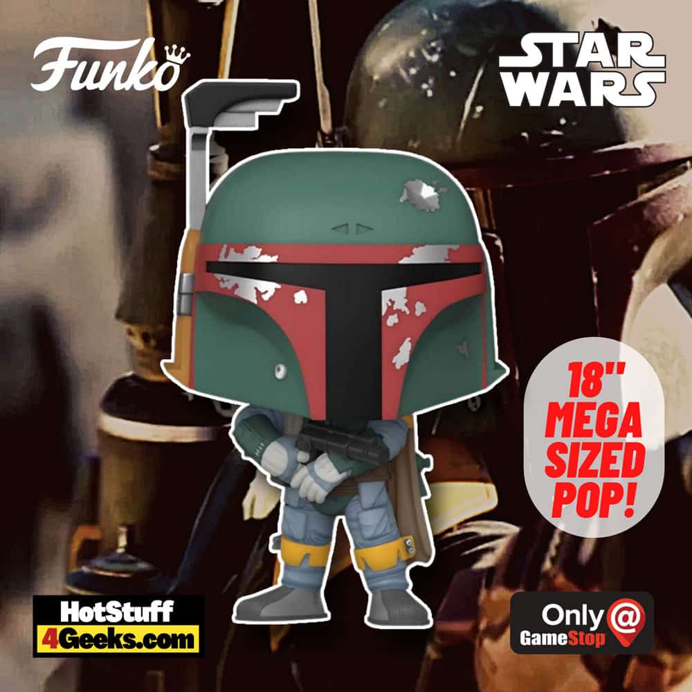 Funko POP! Boba Fett Mega Sized POP (GameStop Exclusive) - Boba Fett  Collectibles - Boba Fett Fan Club