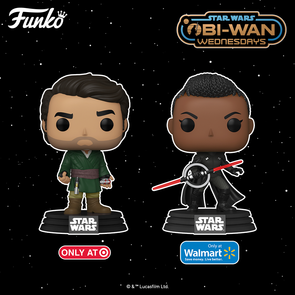 Funko Pop! Star Wars: Obi-Wan Kenobi: Haja Estree and Reva with saber Funko Pop! Vinyl Figures Exclusives