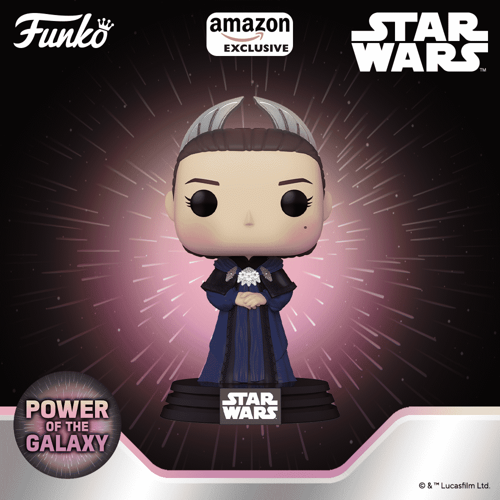 Funko Pop! Star Wars – Power of the Galaxy: Padmé Amidala Funko Pop! Vinyl Figure 1 of 6 (2022) - Amazon Exclusive