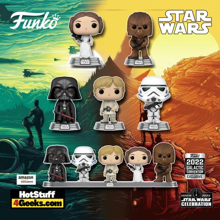 Star Wars Celebration 2022 5pack Amazon EXCL Funko Pop!