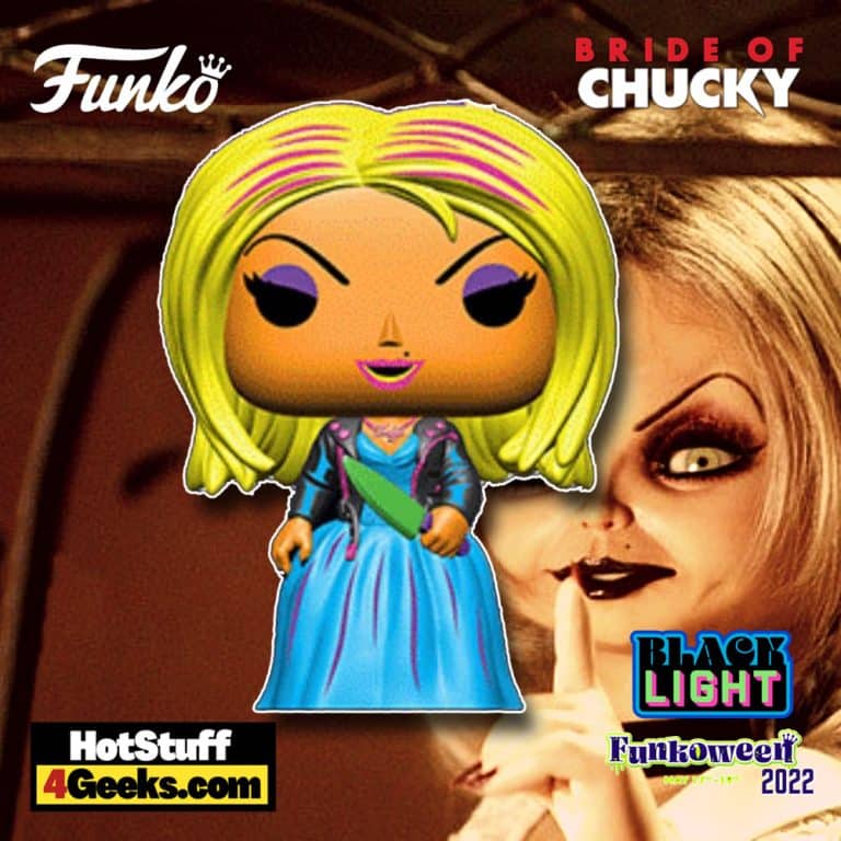 Funko Pop! Movies: The Bride of Chucky: Tiffany Black Light Funko Pop! Vinyl Figure - Hot Topic Exclusive (Funkoween 2022)