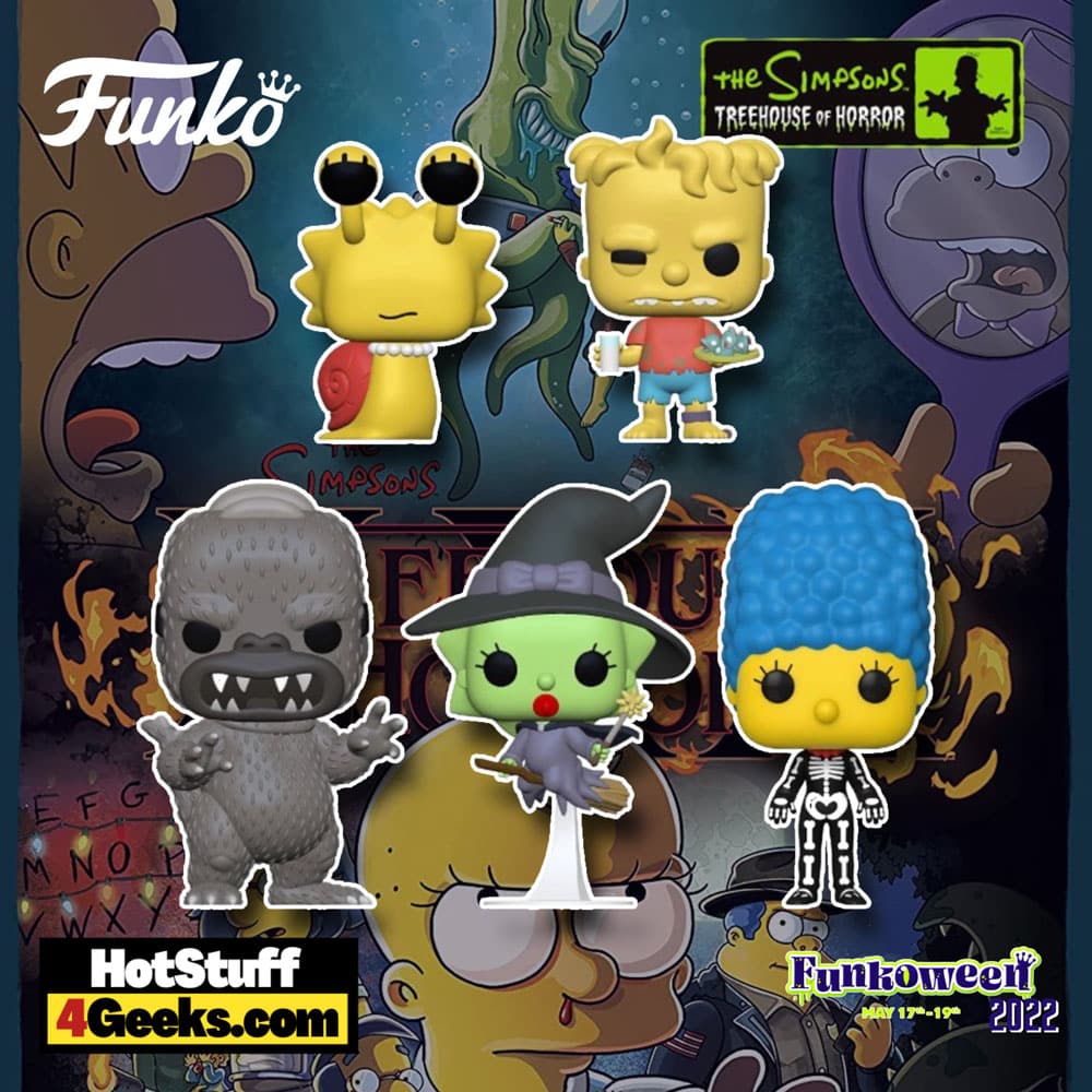 Funko Pop! Television The Simpsons Treehouse Of Horror 2022 Wave (PRE